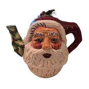 Flowers Inc. Balloons Santa Teapot for One